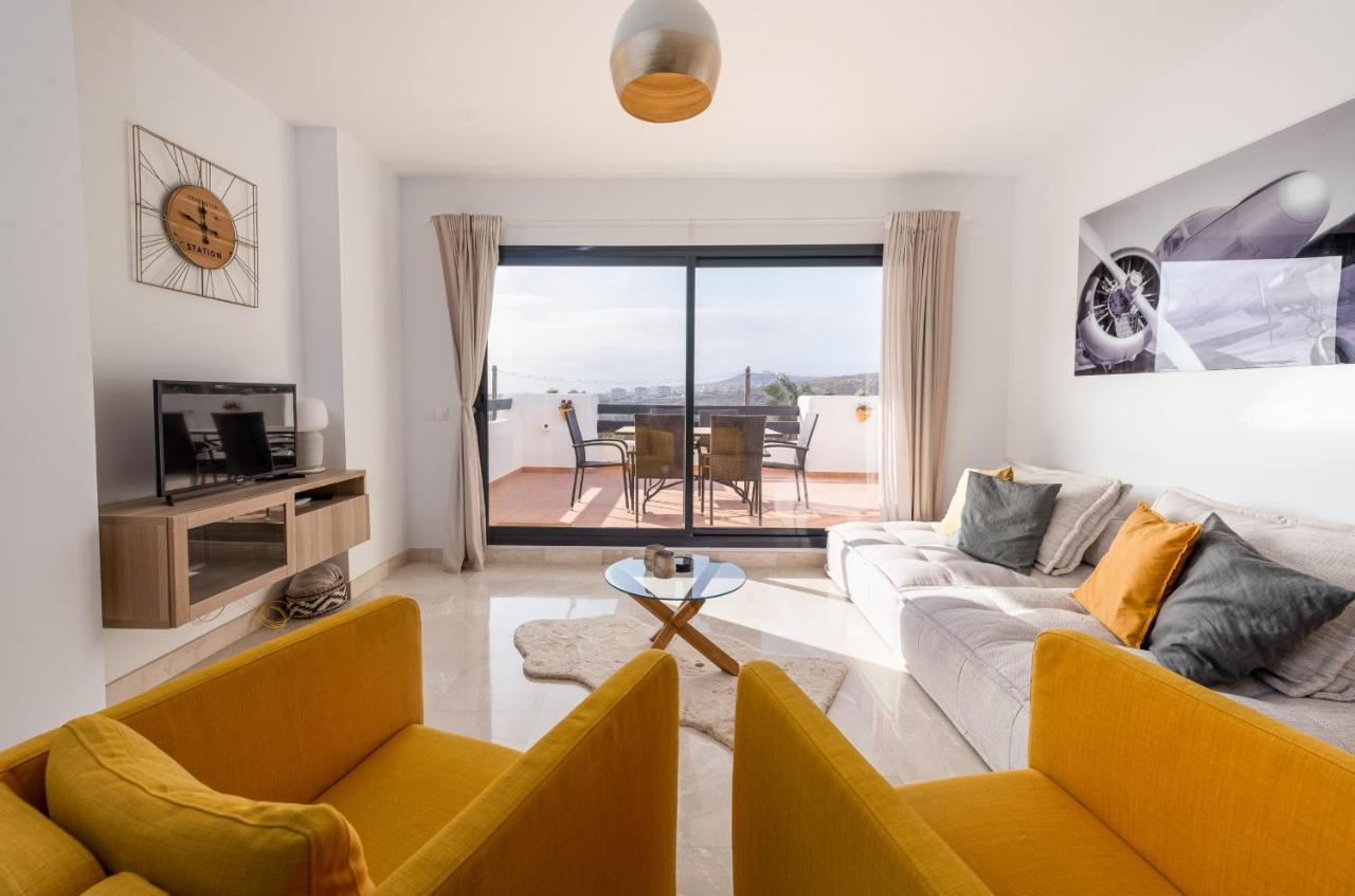 Lotus 2401 - Beautiful Apartment With Pool & Sea View Casares Exterior foto
