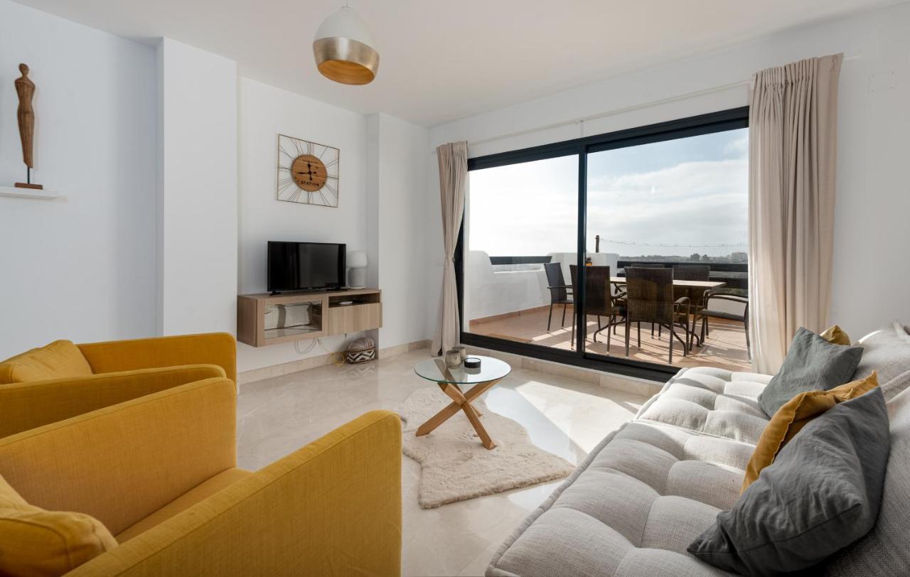 Lotus 2401 - Beautiful Apartment With Pool & Sea View Casares Exterior foto